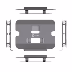 j5create JTS127-N Support pour Ordinateur Multi-Angle