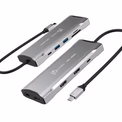 j5create JCD397-N Mini Dock USB-C® Multi-Moniteurs 4K60 Elite