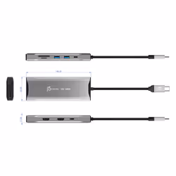j5create JCD397-N Mini Dock USB-C® Multi-Moniteurs 4K60 Elite - Vue supplémentaire 6