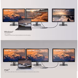 j5create JCD397-N Mini Dock USB-C® Multi-Moniteurs 4K60 Elite - Vue supplémentaire 8