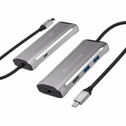 j5create JCD392-N Dock de Voyage USB-C® 4K60 Elite 10Gbps