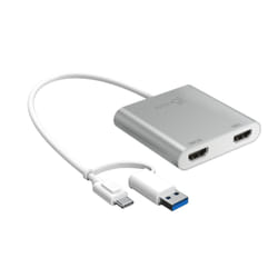 j5create JCA365-N Adaptateur Multi-Moniteurs USB-C® vers Double HDMI™