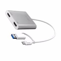 j5create JCA365-N Adaptateur Multi-Moniteurs USB-C® vers Double HDMI™
