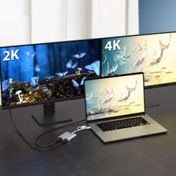 j5create JCA365-N Adaptateur Multi-Moniteurs USB-C® vers Double HDMI™ - Vue supplémentaire 4