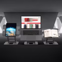 j5create JTS427-N Support pour Ordinateur Multi-Angle avec Dock et Double 4K - Vue supplémentaire 7