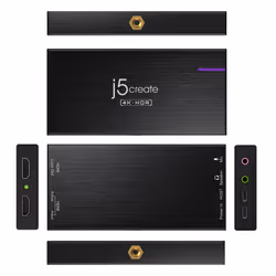 j5create JVA14-N Station de capture de jeu 4K - Vue supplémentaire 3