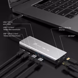 j5create JCD403-N Hub multiport USB4® 8K - Vue supplémentaire 4