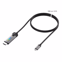 j5create JCC157-N Câble USB-C® vers HDMI™ 2.1 8K