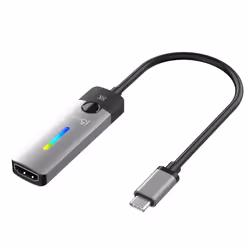 j5create JCA157-N Adaptateur USB-C® vers HDMI™ 2.1 8K, 10 m, USB Type-C, HDMI, Mâle, Femelle, Droit