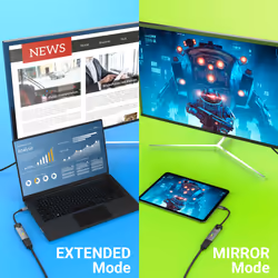 j5create JCA157-N Adaptateur USB-C® vers HDMI™ 2.1 8K - Vue supplémentaire 8