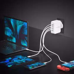 j5create JUP43130F-FN Chargeur 130W GaN USB-C® 4 ports - UK - Vue supplémentaire 5
