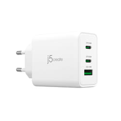 j5create JUP3365E-EN Chargeur 65W GaN USB-C® 3 ports - UE