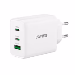 j5create JUP3365E-EN Chargeur 65W GaN USB-C® 3 ports - UE