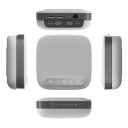 j5create JCDS337-N station d'accueil Avec fil USB 3.2 Gen 2 (3.1 Gen 2) Type-C Gris, Blanc - Vue supplémentaire 4