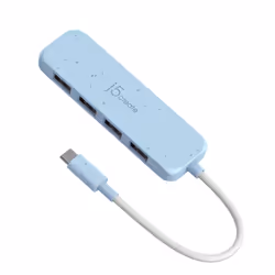j5create USB-C respectueux de l’environnement vers Hub 4 ports Type-A Gén 2