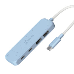 j5create Hub respectueux de l’environnement USB-C vers 4 ports Type-C et Type-A Gén 2