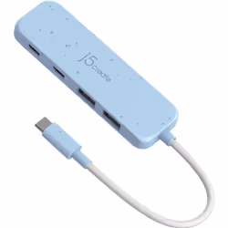 j5create Hub respectueux de l’environnement USB-C vers 4 ports Type-C et Type-A Gén 2