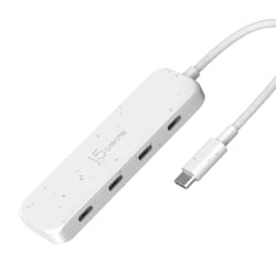 j5create USB-C respectueux de l’environnement vers Hub 4 ports Type- C Gén 2