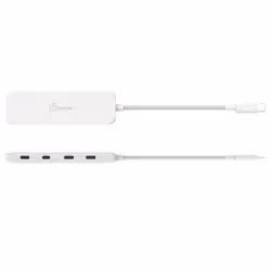 j5create USB-C respectueux de l'environnement vers Hub 4 ports Type- C Gén 2 - Vue supplémentaire 4