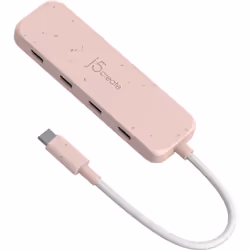 j5create USB-C respectueux de l’environnement vers Hub 4 ports Type- C Gén 2