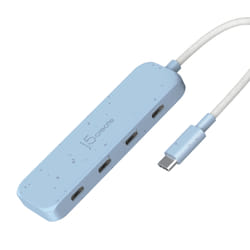 j5create USB-C respectueux de l’environnement vers Hub 4 ports Type- C Gén 2