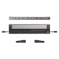 j5create JCD554-N station d'accueil Avec fil USB4 Noir, Gris - Vue supplémentaire 2
