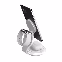 j5create JUPW3415-N chargeur d'appareils mobiles Smartwatch, Écouteurs, Smartphone Blanc USB Recharge sans fil Charge rapide Intérieure - Vue supplémentaire 3