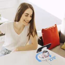 j5create JUPW3415-N chargeur d'appareils mobiles Smartwatch, Écouteurs, Smartphone Blanc USB Recharge sans fil Charge rapide Intérieure - Vue supplémentaire 7