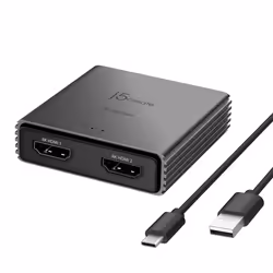 j5create Répartiteur 2 voies HDMI™ 2.1 8K - Vue supplémentaire 2