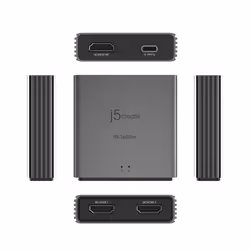 j5create Répartiteur 2 voies HDMI™ 2.1 8K - Vue supplémentaire 3