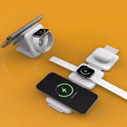 j5create JUPW3415 Écouteurs, Smartphone, Smartwatch Blanc USB Recharge sans fil Charge rapide Intérieure - Vue supplémentaire 6