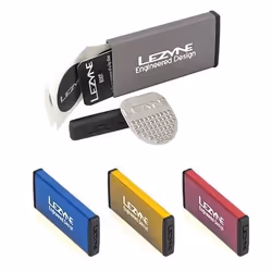 Kit de Réparation - Lezyne - Métal - Gris/Or/Bleu/Rouge