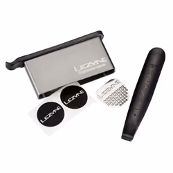 Lezyne Lever Kit, Kit de réparation, Rustine sans colle, Rond, Plastique, Gris, 50 g