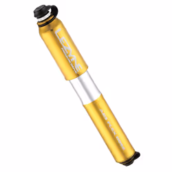 Lezyne Pressure Drive, Pompe à main, Vélo, Or, Jaune, Prise type I, 8,3 bar, Aluminium