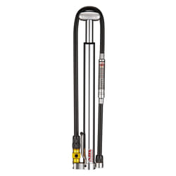 Lezyne Micro Floor Drive HPG Noir, Argent Pompe à pied