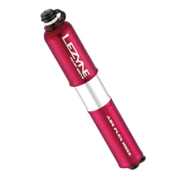 Lezyne Alloy Drive Rouge, Argent Pompe à main