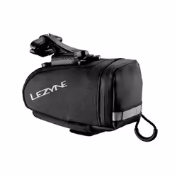 Lezyne M Caddy QR, Selle, Sacoche pour bicyclette, Tissu, Nylon, Noir, 0,5 L, 130 mm
