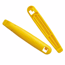 Lezyne A1115251, Outils de bicyclette, Levier de pneu pour vélo, Jaune, 148 mm, 2 pièce(s)
