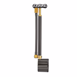 Lezyne Shock Drive, Pompe à main, Vélo, Noir, Poignée en T, 27,5 bar, Aluminium