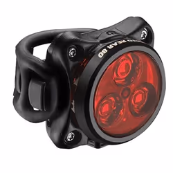 Lezyne Zecto Drive Rear, Feu arrière, Noir, Aluminium, LED, Jour, Nuit, Rouge