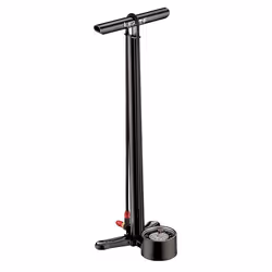 Lezyne CNC Floor Drive, Pompe à pied, Vélo, Noir, Poignée en T, 11 bar, Aluminium