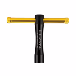 Lezyne T-Drive, Outils de bicyclette, Kit d'outils pour bicyclette, Noir, Or, Clé Allen, Clé Torx, T10, T25, T30, 2,2.5,3,5,6 ...