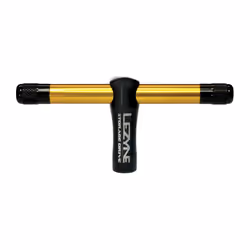 Lezyne Storage Drive, Outils de bicyclette, Kit d'outils pour bicyclette, Noir, Or, Aluminium, Clé Allen, Clé Torx, T25, T30