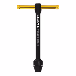 Lezyne Torque Drive, Outils de bicyclette, Kit d'outils pour bicyclette, Noir, Or, Aluminium, Clé Allen, Clé Torx, T10, T25,  ...