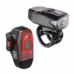 Lezyne KTV Pro Smart, Feu arrière + feu avant (set), Noir, IPX7, 270°, LED, 200 lm