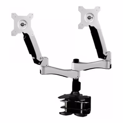EXC 903752, Écran, Support actif, Bureau, Noir, Acier inoxydable