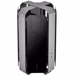 Azza Opus, PC, Noir, Gris, ATX, micro ATX, Mini-ITX, Aluminium, Verre trempé, 6 cm, 36 cm