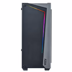 Azza APOLLO 430 Midi Tower Noir, Transparent
