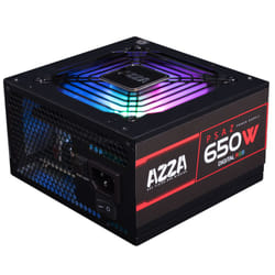 Azza PSAZ-650W(ARGB) unité d'alimentation d'énergie 20+4 pin ATX ATX Noir