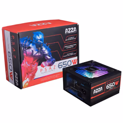 Azza PSAZ-650W(ARGB) unité d'alimentation d'énergie 20+4 pin ATX ATX Noir